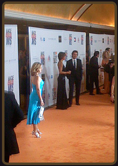 Jo Barrett on the Red Carpet